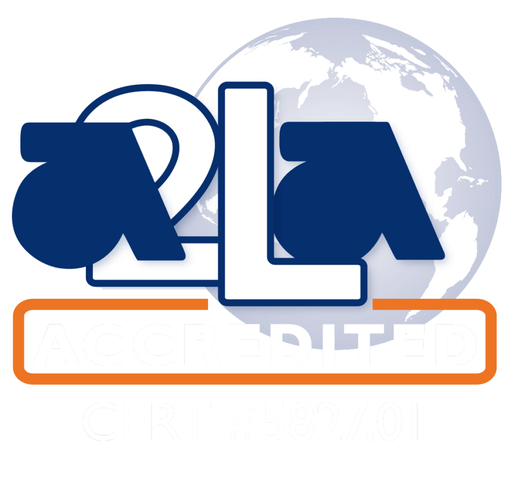 A2LA Accredited Logo